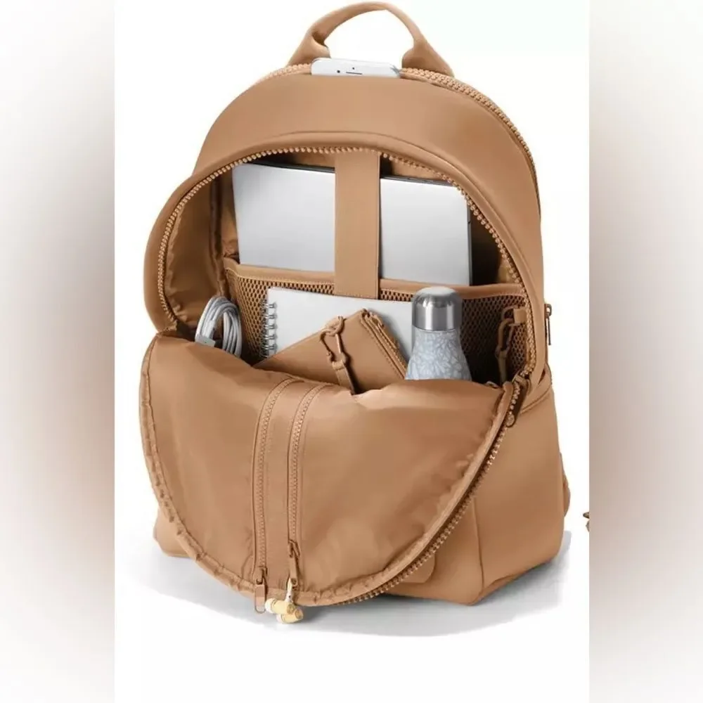 Dagne Dover Dakota Large Backpack in Camel (Tan)